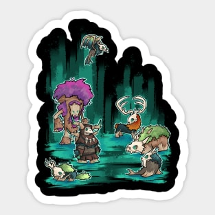 Druid party kul tiran Sticker